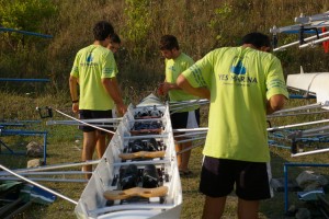 Fethiye Rowing Team in Yes Marina